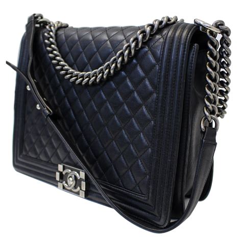 chanel boy quilted bag price|authentic Chanel shoulder bags.